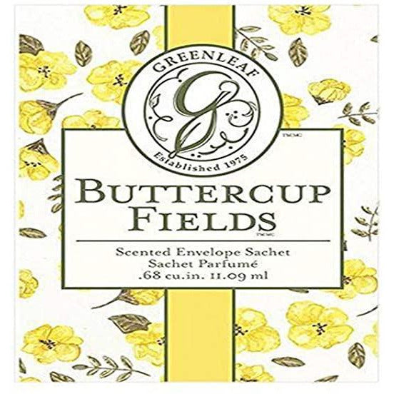 Heart of the Country  Small Scented Envelope Sachet Buttercup Fields