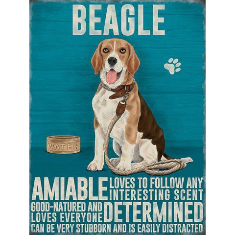 The Original Metal Sign Company Sign Beagle