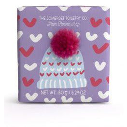 The Somerset Toiletry Co Soap Bobble Hat Plum