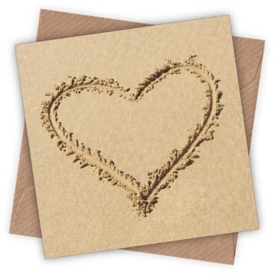 Cardtastic Card Sand Heart