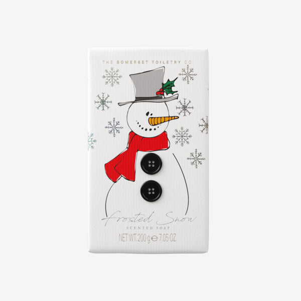 The Somerset Toiletry Co Festive Soap Snowman