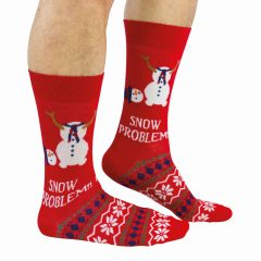 Cockney Spaniel Socks Snow Problem