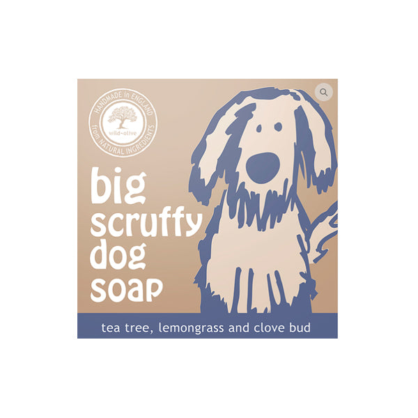 Wild Olive Big Scruffy Dog Soap
