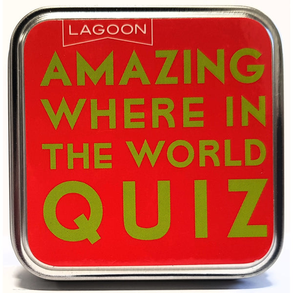 Lagoon Tabletop Amazing Where In The World Quiz